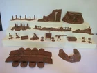 Marx 4756 Battleground  Play Set / Complete Set of HP Accessories / Excellent !!