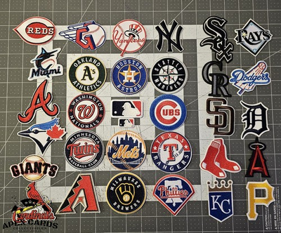 #ad MLB Team Patch Embroidered Iron On $2.60