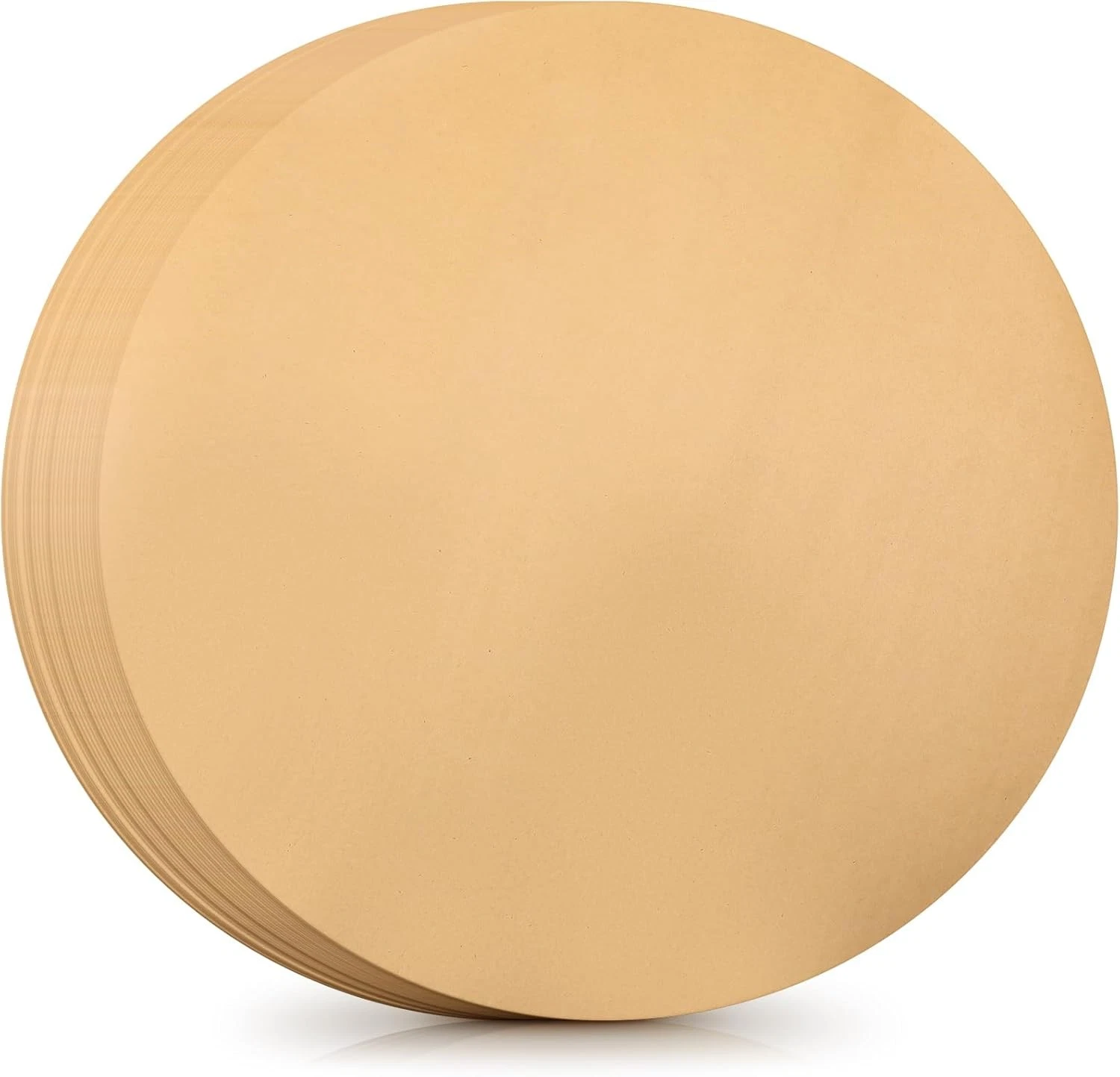 150 Pcs 16 Inch Round Parchment Paper Natural Unbleached Parchment Paper Sheets