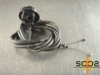 05-07 Triumph Sprint ST 1050 Throttle Cables & Mount TRSH DV