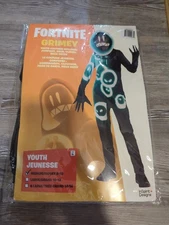 Fortnite Grimey Costume Youth MED 8-10 Halloween InSpirit Designs Kids Jumpsuit