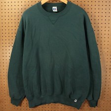 RUSSELL ATHLETIC crewneck pullover sweatshirt 2XL tag vtg 90s usa made blank