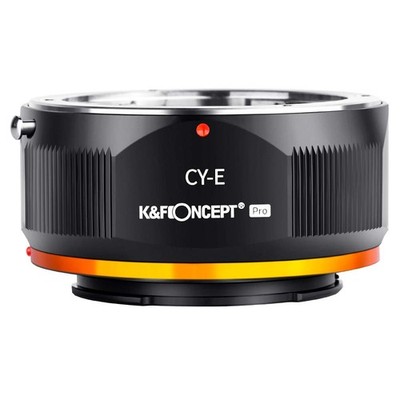 K&F Concept Mount Adapter Contax Yashica C/Y Mount Lens - Compatible with Sony N