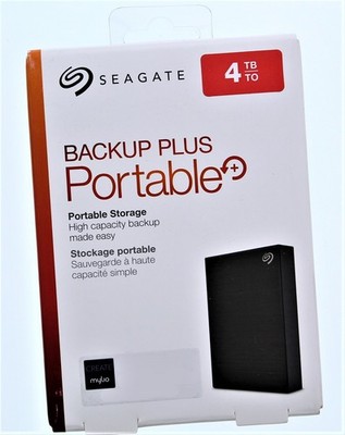 SeaGate Backup Plus Portable Storage 4TB/To