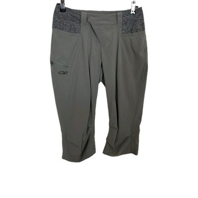 Outdoor Research Women's Ferrosi Cropped Pants Sz 2 Grat Pewter Outdoor Hiking 