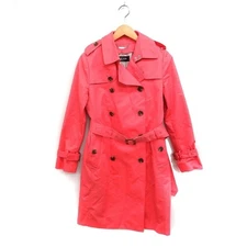 Michelle Clan MICHEL KLEIN Trench Coat middle length batting Plain belt 38 Used