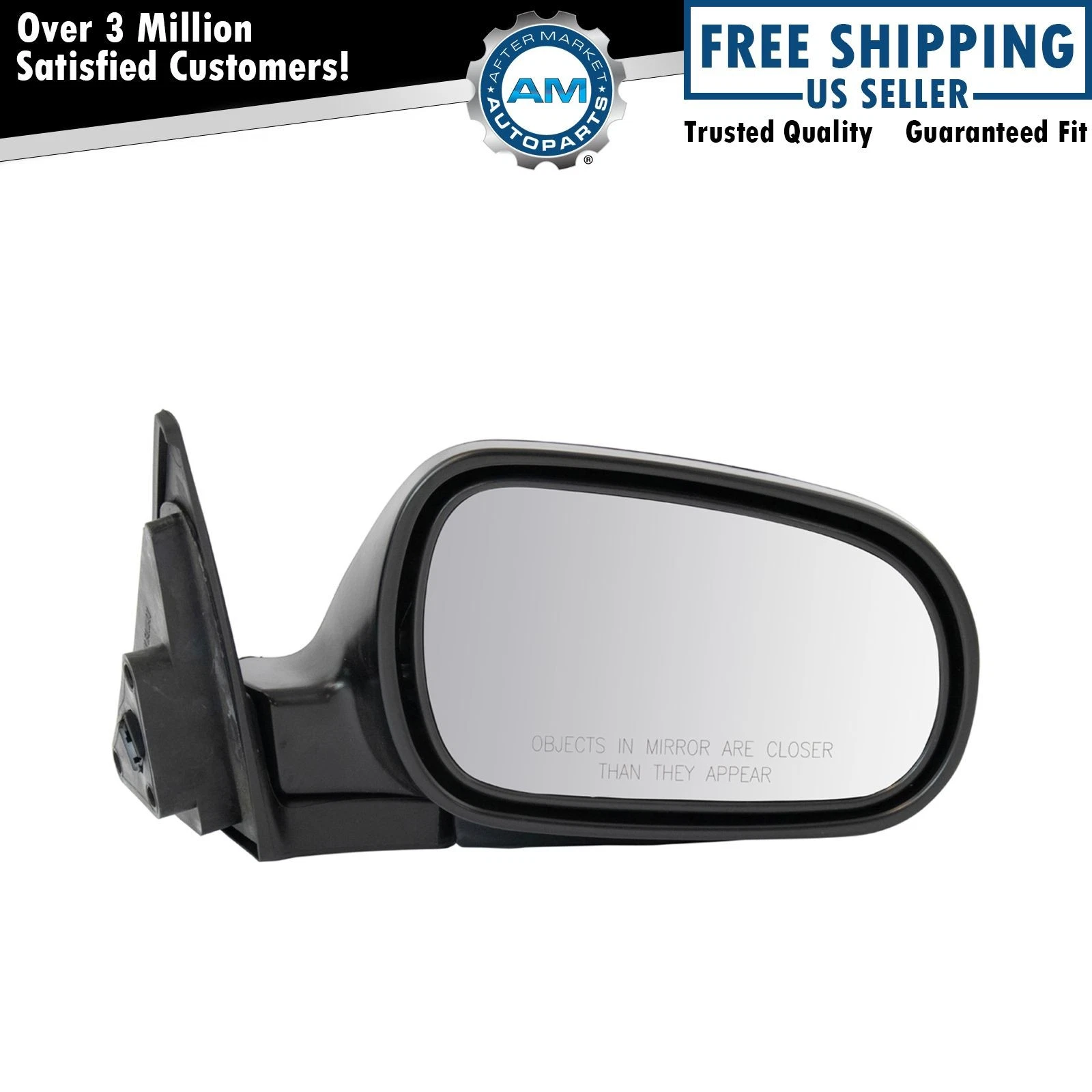 TRQ Right Mirror Fits 1990-1993 Honda Accord