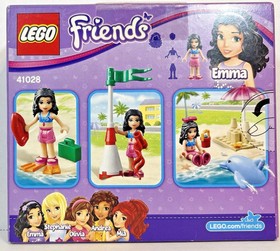 LEGO (41028) Friends: Emma's Lifeguard Post - New Sealed Retired - Beach Summer