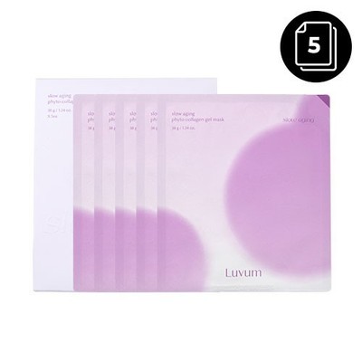 Luvum Slow Aging Phyto Collagen Gel Mask 5ea