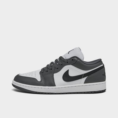 [553558-152] MENS AIR JORDAN AJ 1 LOW 'IRON GREY'