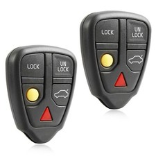 2 Key Fob Remote For 1999 2000 2001 2002 2003 Volvo S60 V70 Xc70 Xc90 Lqnp2t-apu