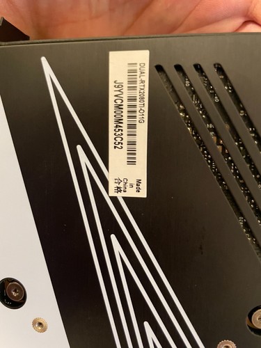 Asus Nvidia Rtx 2080 TI dual 11 Gb - Afbeelding 4 van 4