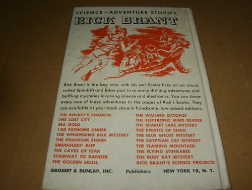 Rick Brandt Hardcover Book#8 by John Blaine, Good-Shape, 1967. - Picture 2 of 2