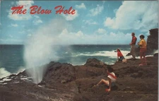 MR ALE c1960s Postcard Hawaii HI The Blow Hole Oahu Honolulu Geyser 5585.4