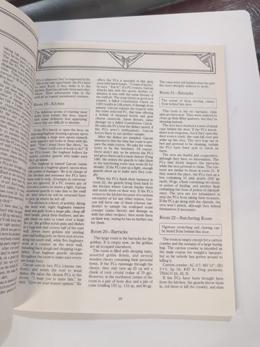 Vintage 1990 Advanced D& D 2nd WG7 World Greyhawk Castle Greyhawk - Picture 5 of 8