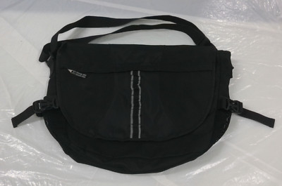 Gap Factory Store Messenger Bag - Black with Shoulder Strap