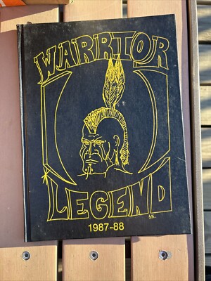 1987- 1988 Belton Middle School Warriors Yearbook Belton South Carolina