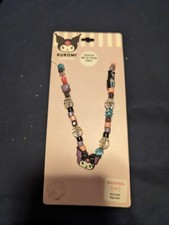 Kuromi charm lanyard Neon Tuesday cell phone attachment