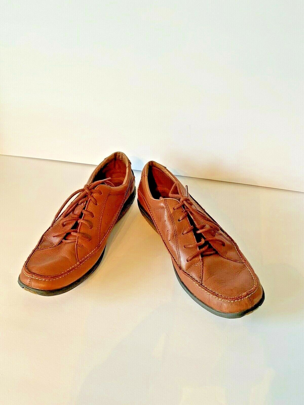 Hush Puppies Shoes Lace Up Oxford Brown 