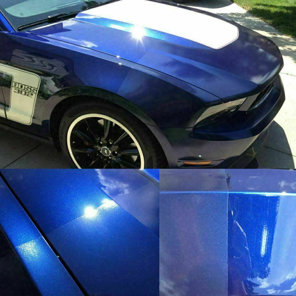 48"x 60" Supreme Car Body Paint Protection Clear Bra Vinyl Wrap Film Sheet DIY E - Foto 4