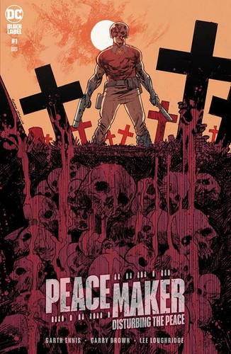 Peacemaker Disturbing the Peace #1 2022 couverture marron B DC Comics EB219 - Photo 1/2