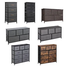 4/5/6/8/9 Drawers Dresser Bedroom Storage Tower with Fabric Drawers Living Room