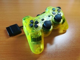 SONY PlayStation 2 PS2 Official Controller DualShock 2 Lemon Yellow SCPH-10010
