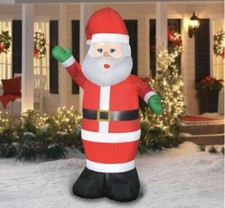 Waving Santa Claus 7 Ft Inflatable Indoor Outdoor Decor New FREE SHIPPING