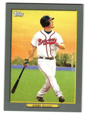 Chipper Jones MLB 2020 Topps Tier One Next Level Signature Auto 10 