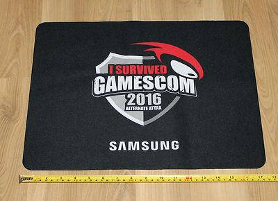 Samsung Alternate Attax i survived rare promo XXL Mousepad from Gamescom 2016