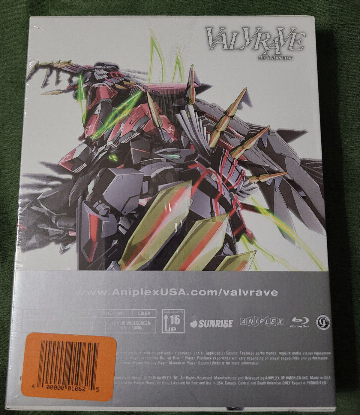 Aniplex of America to Release VALVRAVE Complete 2nd Season on Blu-ray, DVD  Blu-ray Digital