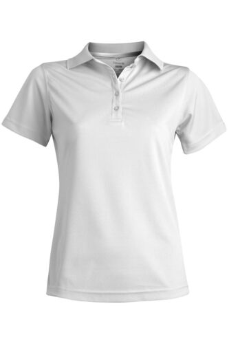 Women's Hi-Performance Mesh Short Sleeve Polo Shirt - Picture 1 of 18