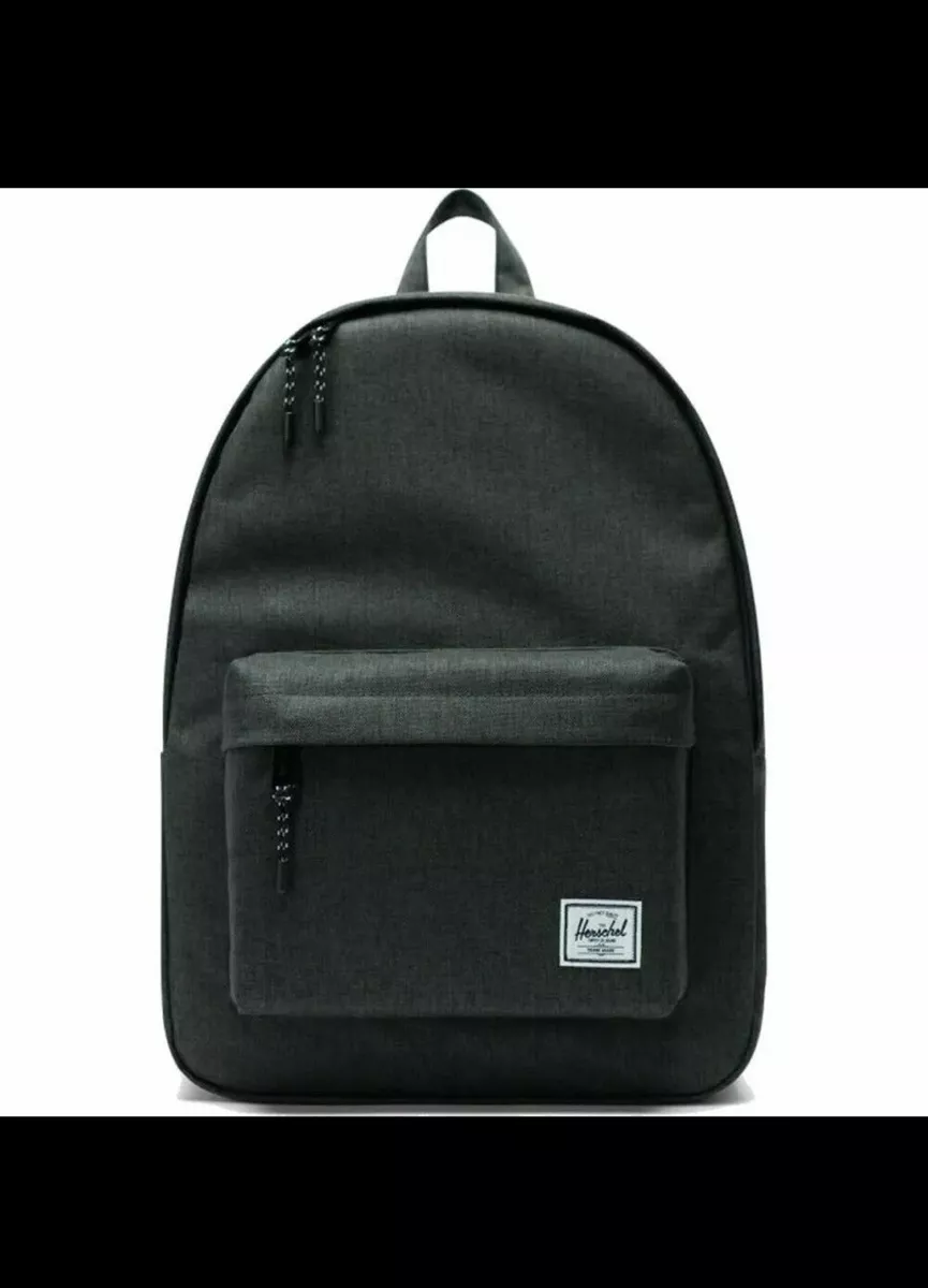Herschel Backpack, Black Crosshatch, Classic 24L 10500-02090-OS | eBay