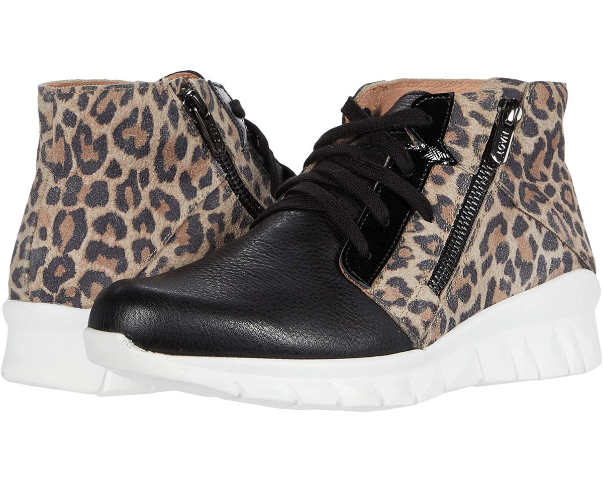 NAOT Z5186* Footwear Animal Print Womens Polaris Lace Up Shoe Size