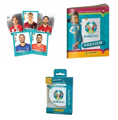 Panini UEFA Euro 2020 Preview Stickers 5 stickers for £1.00. 