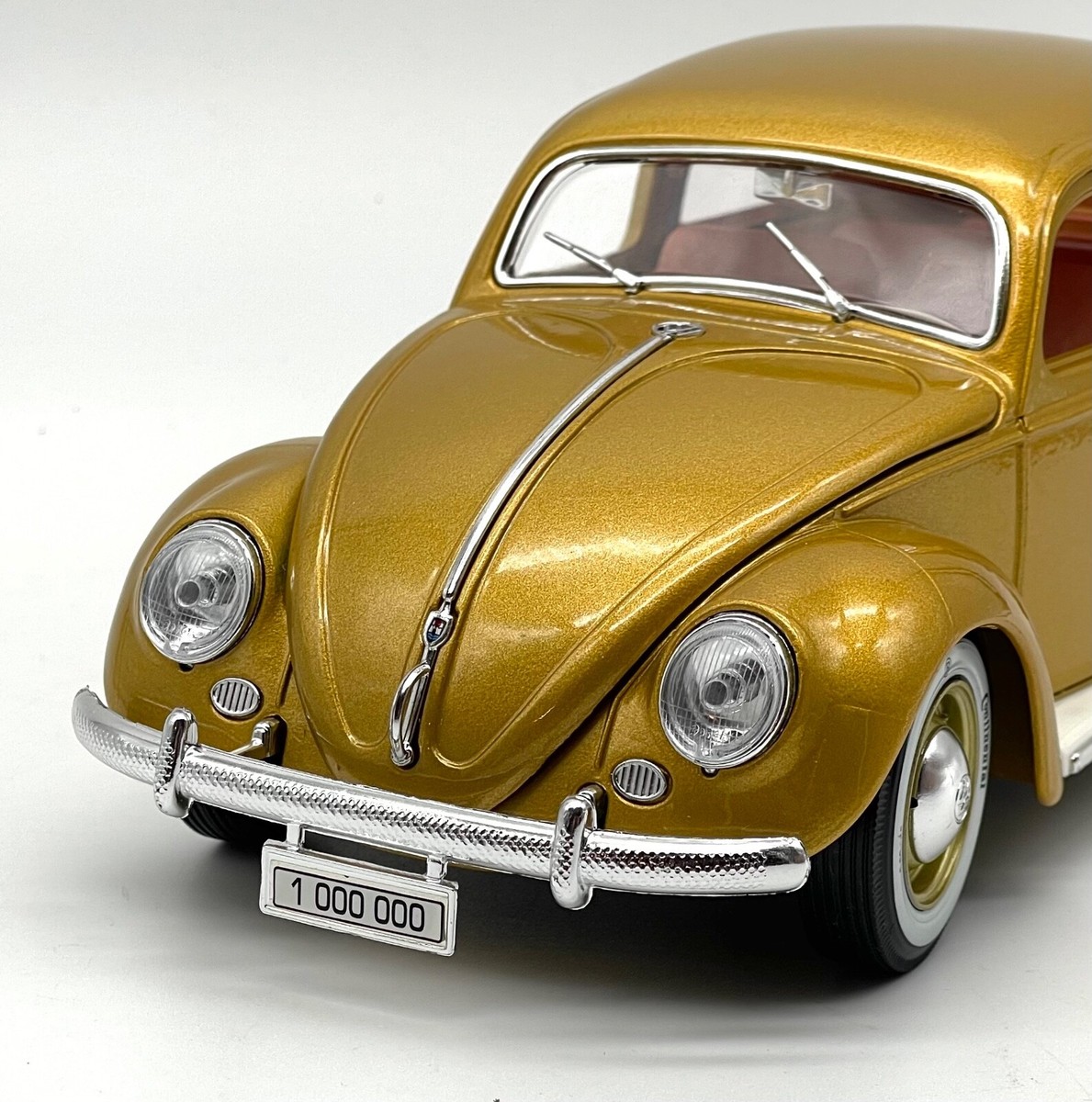 Burago Gold Collection 1/18 - Volkswagen Coccinelle 1955 - Bleue