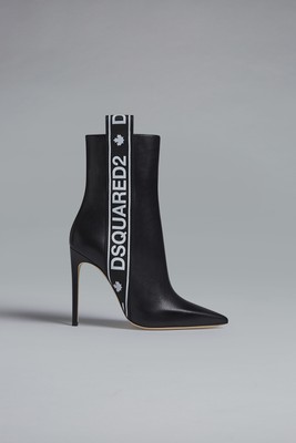 bronx hip hop dsquared2 tape ankle boots