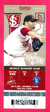 FULL TICKET! 7/4/15 CARDINALS/PADRES-TOMMY PHAM CAREER HIT #1