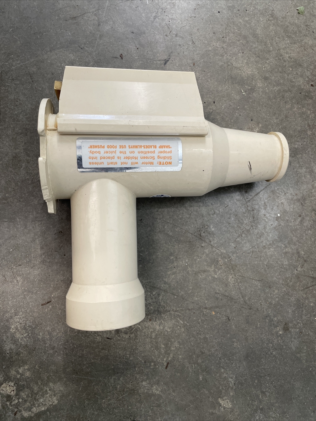 Champion Juicer Replacement Parts Housing Feed Tube Chamber Body G5NG