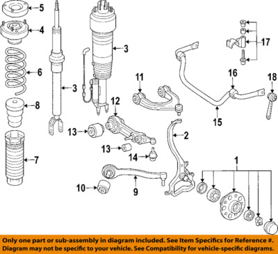 Mercedes Oem 03 05 Front Lower Control Arm Ebay