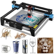 TTS-10 PRO Diode Laser Engraver 10W CNC Desktop DIY Laser Engraving 300*300mm