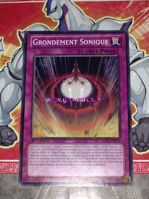 YU GI OH Karte SONIC RUMPELN JOTL-FR076x3