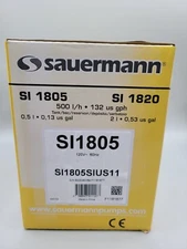 New Sauermann Si-1805 Condensate Water Pump For A/C 120V 132GPH SI1805SIUS11