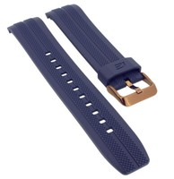 Casio Edifice Chronograph Uhrenarmband Kunststoff Blau > EFR-556PC-2AV
