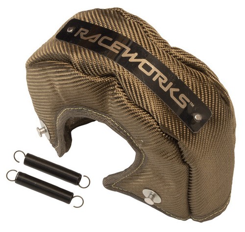 Turbo beanie for GT30 GT35 GT40 external gate Titanium blanket Racework RWM-047R - Picture 4 of 6