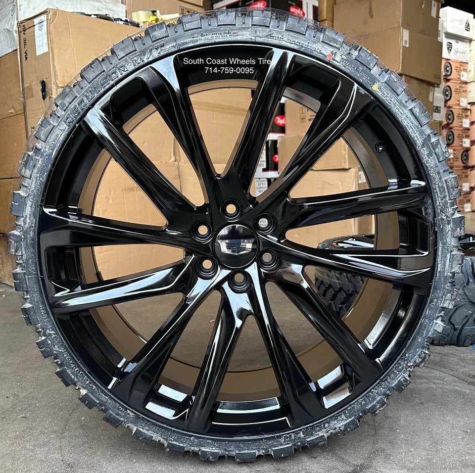 26'' inch BLACK WHEELS 33'' MUD MT TIRES Fits DODGE RAM 1500 6lug ...