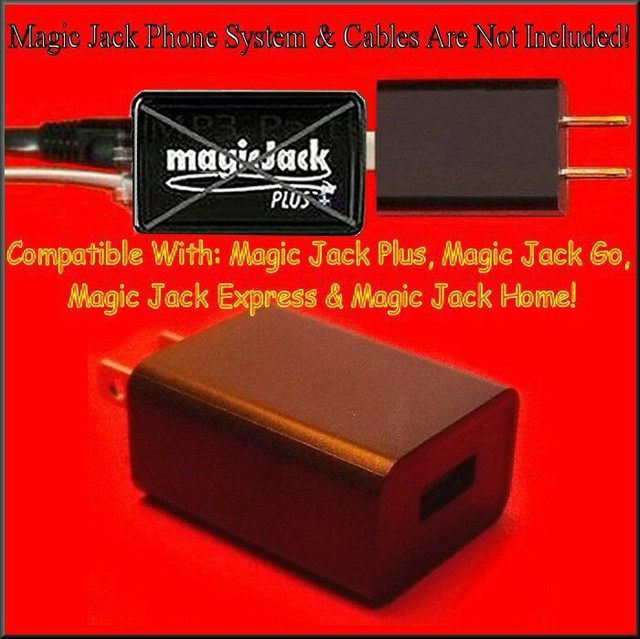 Best Sound Quality Power Supply WHT USB Adapter Magic Jack Plus MagicJack PLS GO eBay
