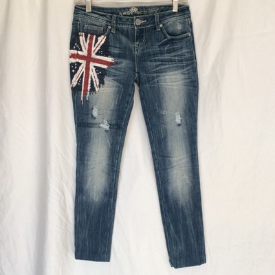 union jack jeans womens
