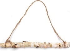 BYHER 15-Inch White Birch Logs for Decoration - Decorative Farmhouse 15 Inch 