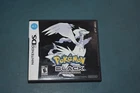 Nintendo DS Pokemon Black Version Cartridge with Case and Books